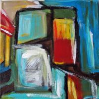 Abstracts - Inside Spaces - Acrylic On Canvas